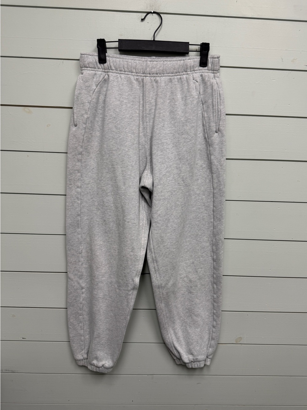 Lululemon scuba mid rise oversized jogger regular length gray women's size small